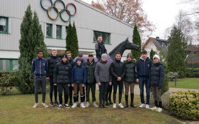 Stiftung Deutscher Spitzenpferdesport fördert Jungen in der Dressur