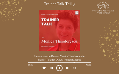 DOKR-Trainerakademie: Trainer-Talk Teil 3 mit Monica Theodorescu