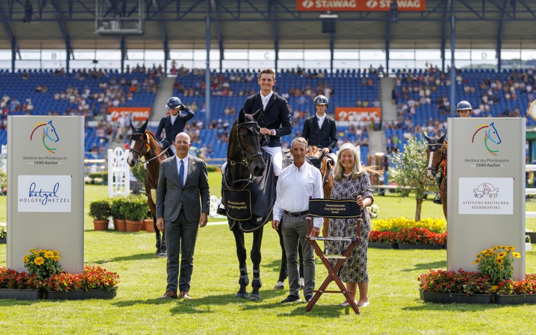 Deutschlands U25 Springpokal: Tjade Carstensen gewinnt Finale beim CHIO Aachen